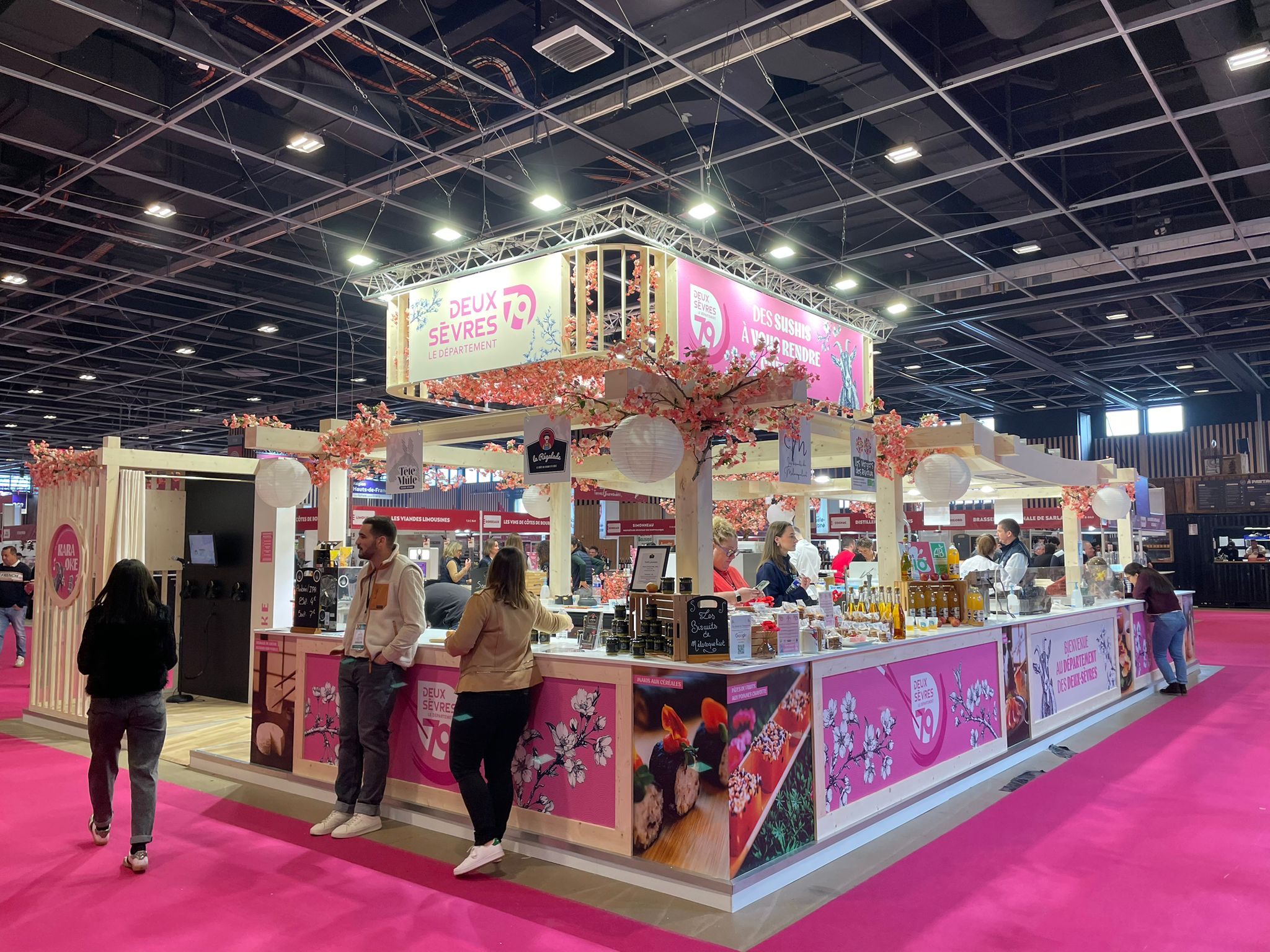 Réunion producteurs à la Maison du Département