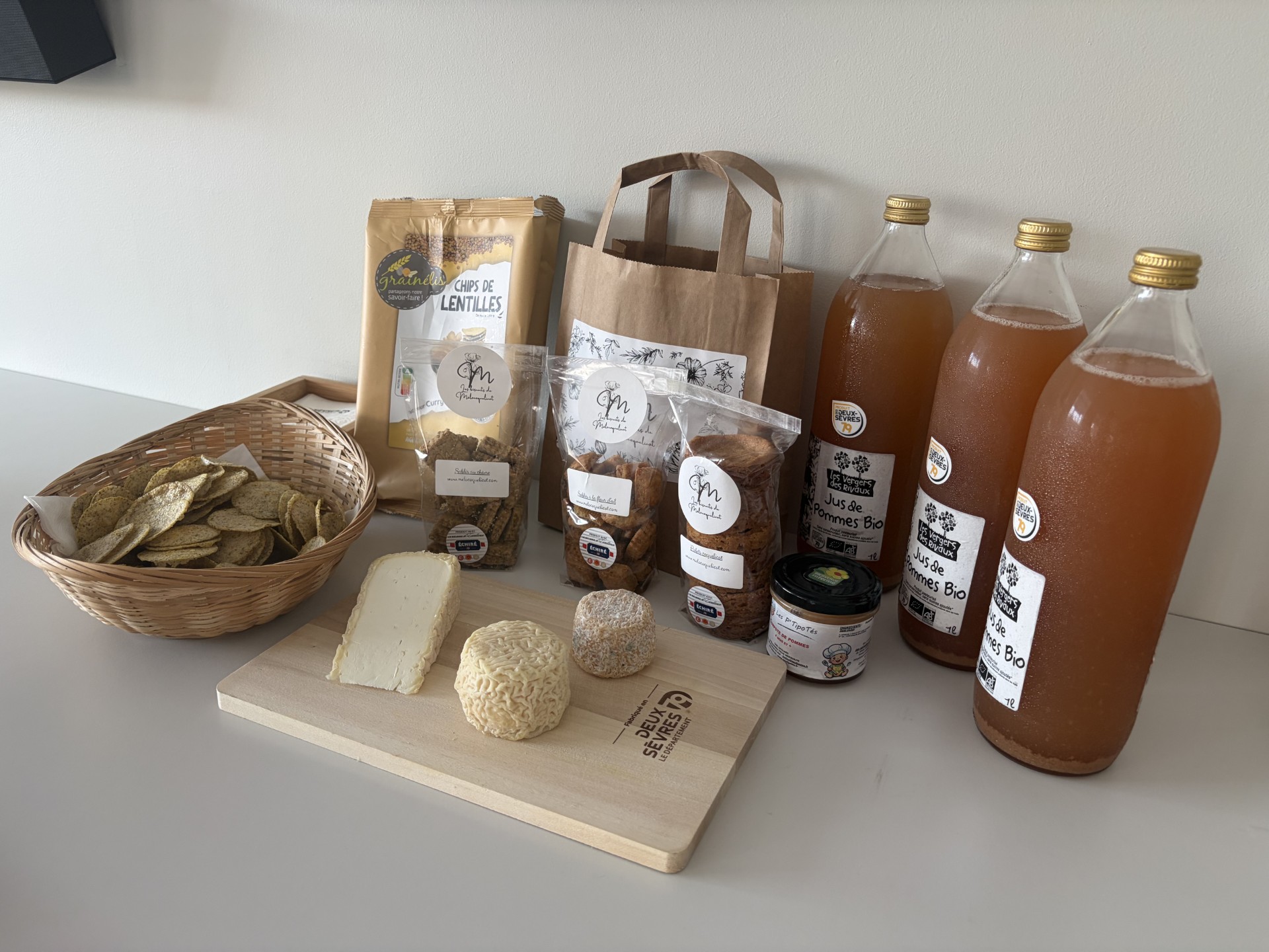 Réunion producteurs à la Maison du Département